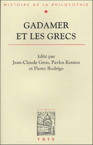 Emprunter GADAMER ET LES GRECS livre