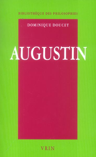 Emprunter AUGUSTIN L'EXPRESSION DU VERBE livre