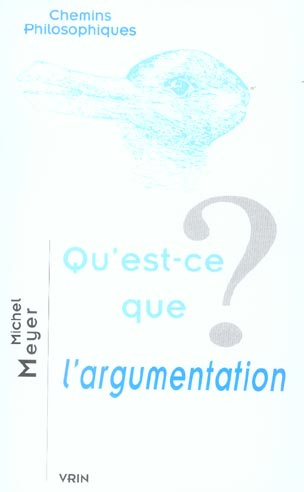 Emprunter QU'EST-CE QUE L'ARGUMENTATION? livre
