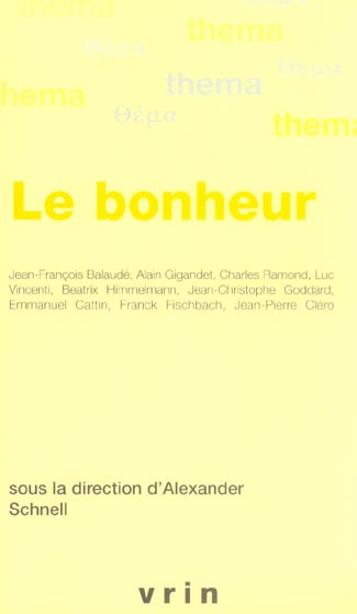 Emprunter LE BONHEUR livre