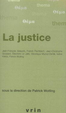 Emprunter LA JUSTICE livre