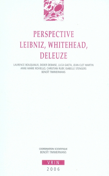 Emprunter PERSPECTIVE LEIBNIZ WHITEHEAD DELEUZE livre