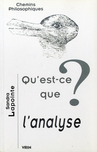 Emprunter QU EST-CE QUE L ANALYSE? livre