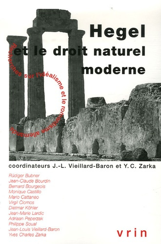 Emprunter HEGEL ET LE DROIT NATUREL MODERNE livre