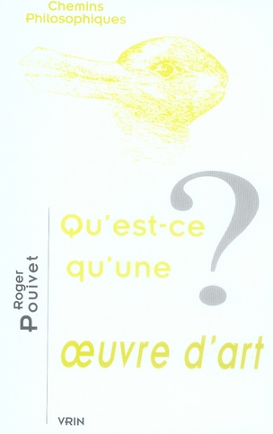 Emprunter QU'EST-CE QU'UNE OEUVRE D'ART? livre