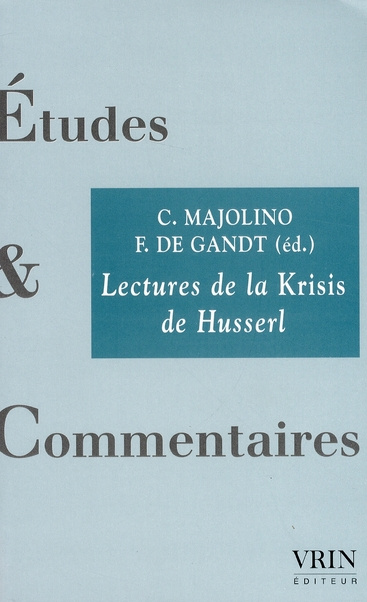 Emprunter LECTURES DE LA KRISIS DE HUSSERL livre
