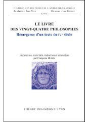 Emprunter LE LIVRE DES VINGT-QUATRE PHILOSOPHES livre