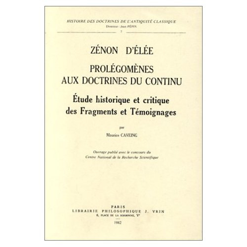 Emprunter ZENON ET LE CONTINU livre