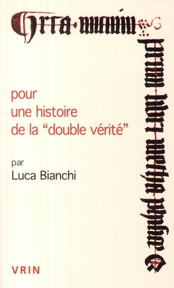 Emprunter POUR UNE HISTOIRE DE LA DOUBLE VERITE livre
