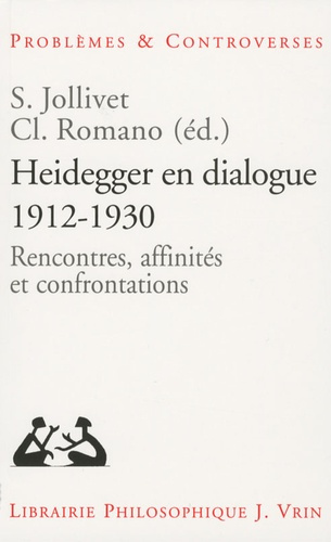 Emprunter HEIDEGGER EN DIALOGUE 1912-1930 livre