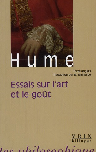 Emprunter ESSAIS SUR L ART ET LE GOUT livre