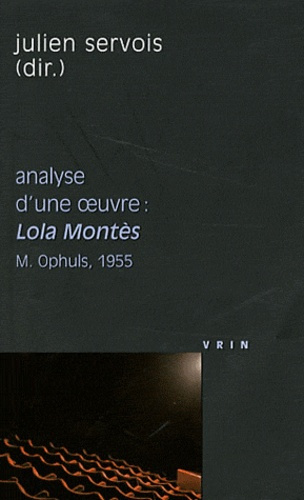 Emprunter LOLA MONTES (M OPHULS, 1955) ANALYSE D UNE OEUVRE livre