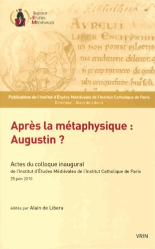 Emprunter APRES LA METAPHYSIQUE AUGUSTIN? livre