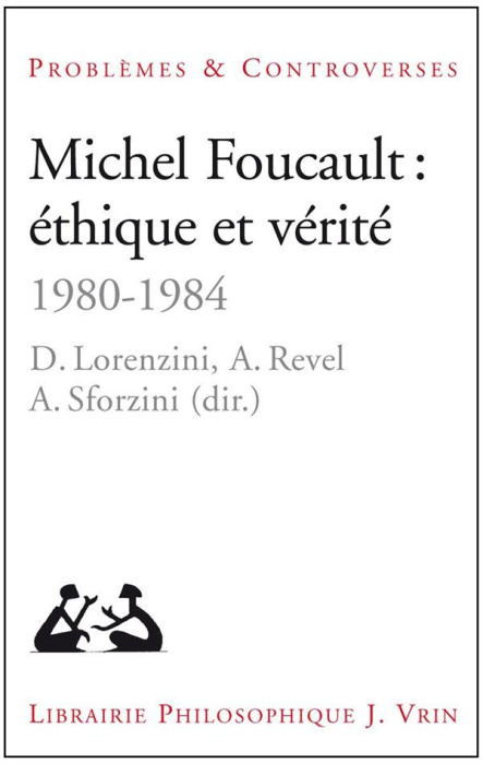Emprunter MICHEL FOUCAULT ETHIQUE ET VERITE 1980-1984 livre