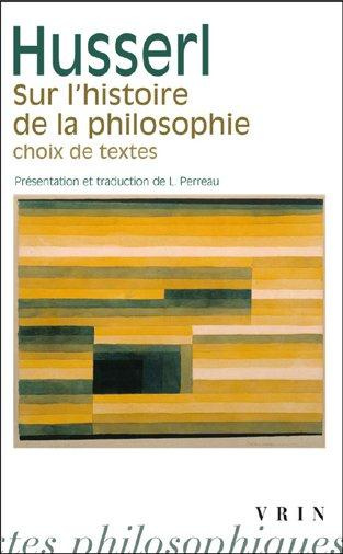 Emprunter SUR L HISTOIRE DE LA PHILOSOPHIE CHOIX DE TEXTES livre