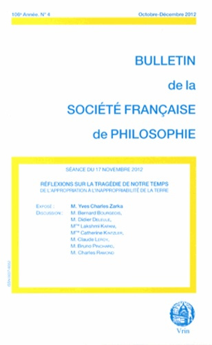 Emprunter REFLEXIONS SUR LA TRAGEDIE DE NOTRE TEMPS DE L APPROPRIATION A L INAPPROPRIABILITE DE LA TERRE livre