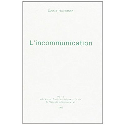 Emprunter L'INCOMMUNICATION livre