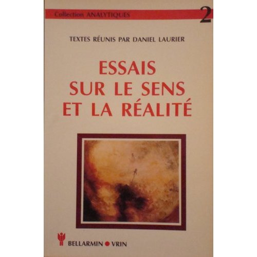 Emprunter ESSAIS SUR LE SENS DE LA REALITE livre