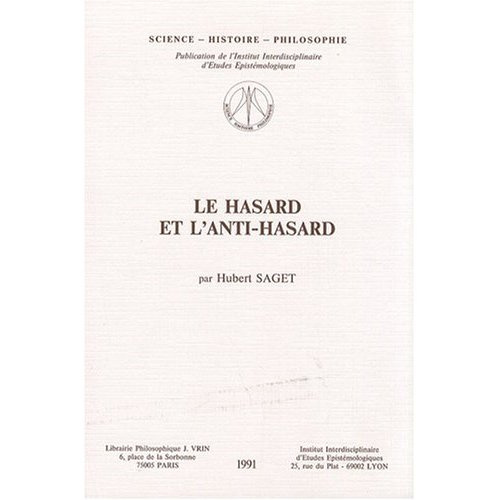 Emprunter LE HASARD ET L'ANTI-HASARD livre