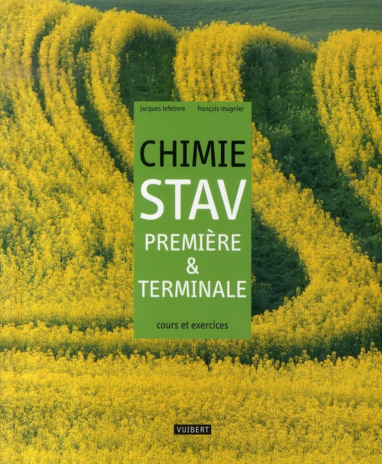 Emprunter Chimie STAV 1e et Tle. Cours et exercices résolus livre
