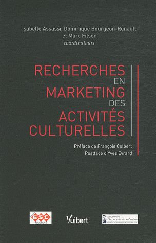 Emprunter Recherches en marketing des activités culturelles livre
