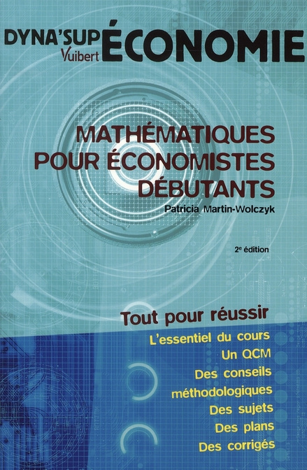 Emprunter Mathématiques pour économistes débutants. 2e édition livre