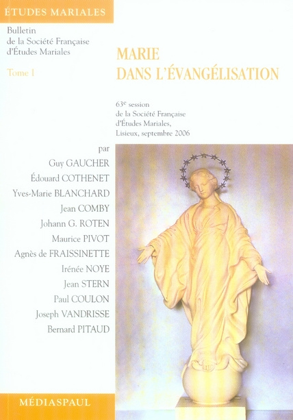 Emprunter Marie dans l'évangélisation. Tome 1 livre