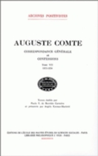 Emprunter Correspondance générale et confessions. Tome 7, 1853-1854 livre