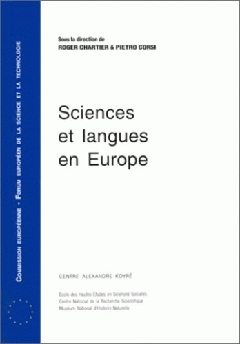 Emprunter Sciences et langues en Europe livre