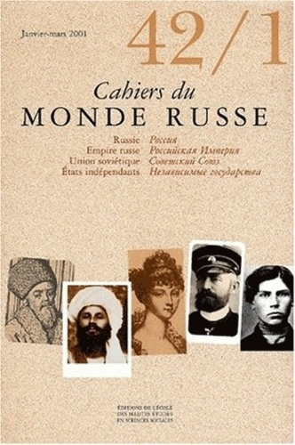 Emprunter Cahiers du Monde russe N° 42/1, Janvier-mars 2001 livre