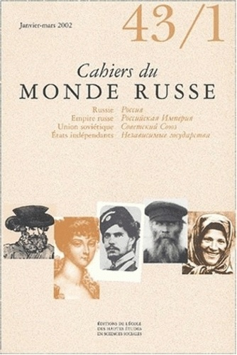 Emprunter Cahiers du monde russe N° 43/1 Janvier-mars 2002 livre