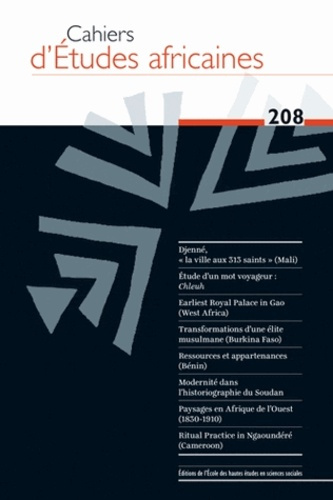 Emprunter Cahiers d'études africaines N° 208/2012 livre