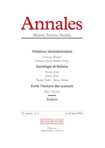 Emprunter Annales Histoire, Sciences Sociales N° 2016/2 livre
