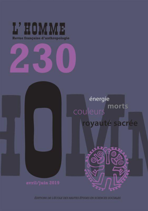 Emprunter L'Homme N° 230, avril/juin 2019 livre