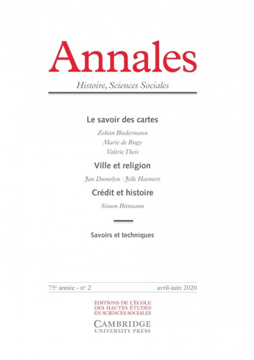 Emprunter Annales Histoire, Sciences Sociales N° 2 2020 livre