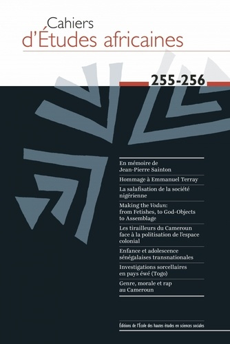 Emprunter Cahiers d'études africaines N° 255-256/2024 livre