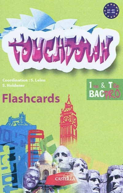 Emprunter Touchdown. Flashcards 1e et Tle Bac Pro livre