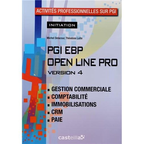 Emprunter PGI EBP Open Line Pro version 4. Initiation livre