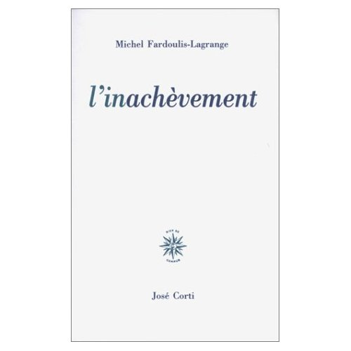 Emprunter L'inachèvement livre