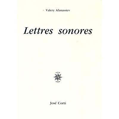 Emprunter Lettres sonores livre