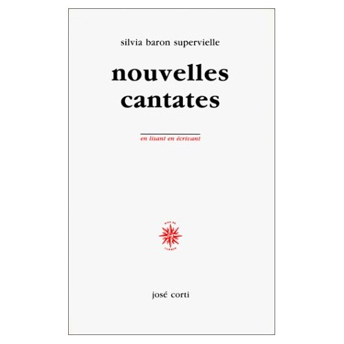 Emprunter Nouvelles cantates. En lisant, en écrivant livre