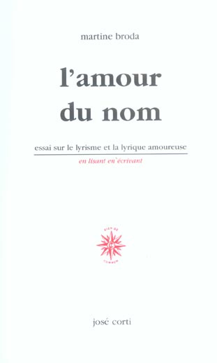 Emprunter L'AMOUR DU NOM livre