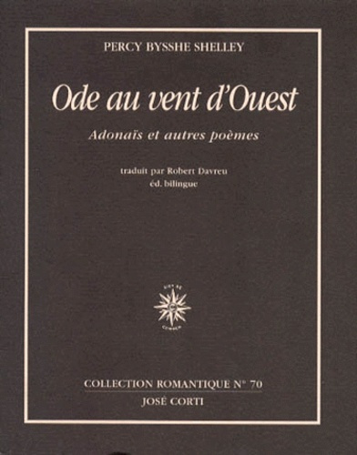 Emprunter ODE AU VENT D'OUEST. Adonaïs et autres poèmes livre