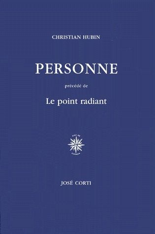 Emprunter Personne. précédé de Le point radiant livre