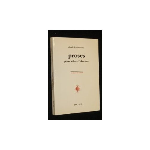 Emprunter Proses pour saluer l'absence livre