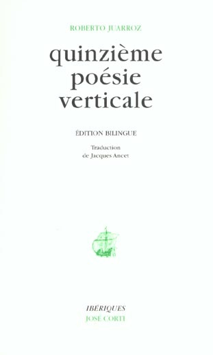 Emprunter Quinzième poésie verticale. Edition bilingue livre