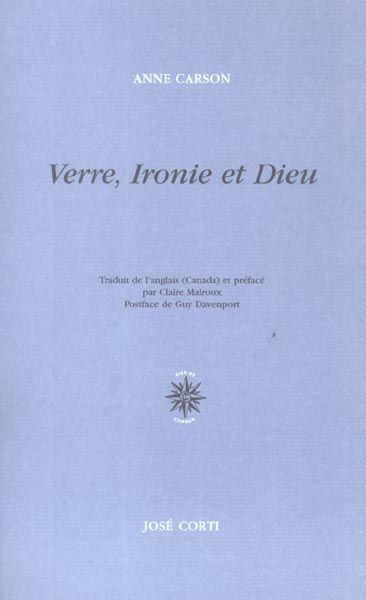 Emprunter Verre, ironie et Dieu livre