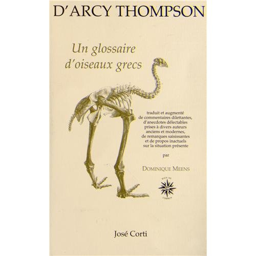 Emprunter Un glossaire d'oiseaux grecs livre