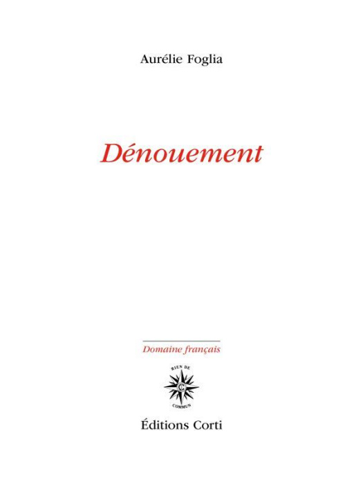 Emprunter Dénouement livre