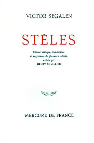 Emprunter Stèles livre
